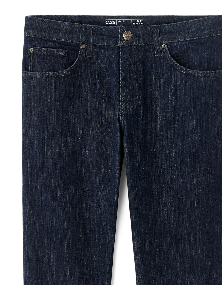 jeans c.25 slim stretch baumwolle 3 längen