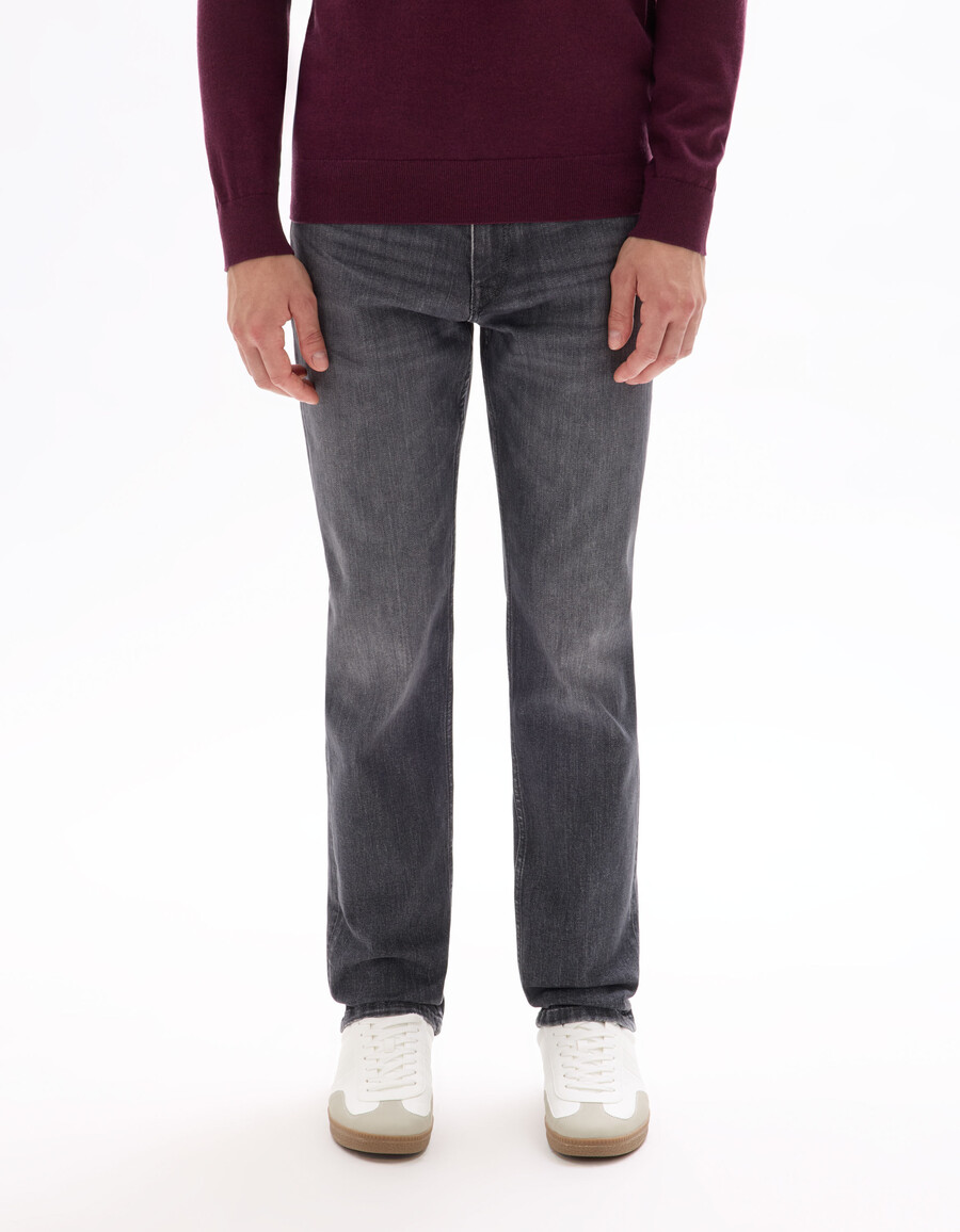 jeans c.15 gerade geschnitten stretch-baumwolle 3 längen