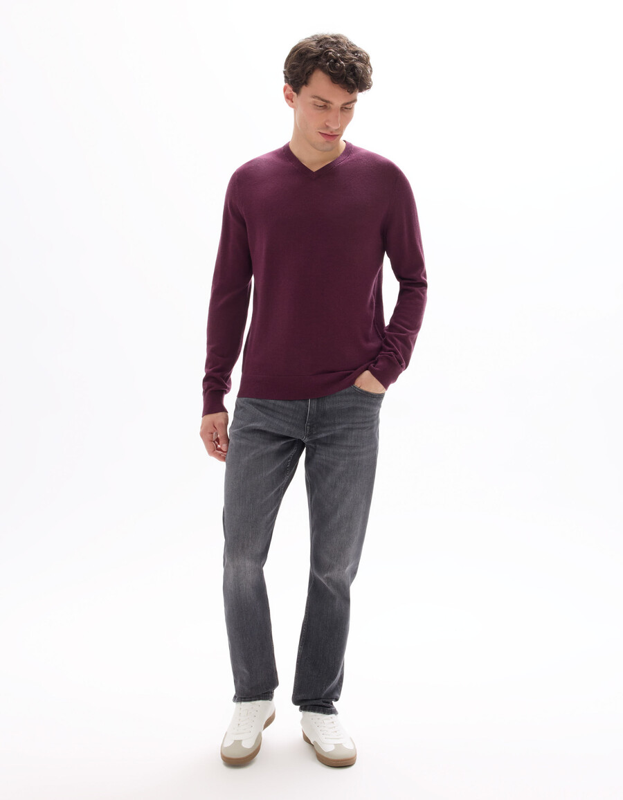 jeans c.15 gerade geschnitten stretch-baumwolle 3 längen