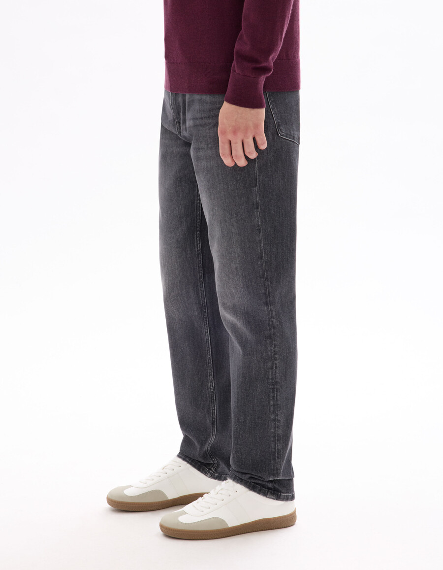 jeans c.15 gerade geschnitten stretch-baumwolle 3 längen