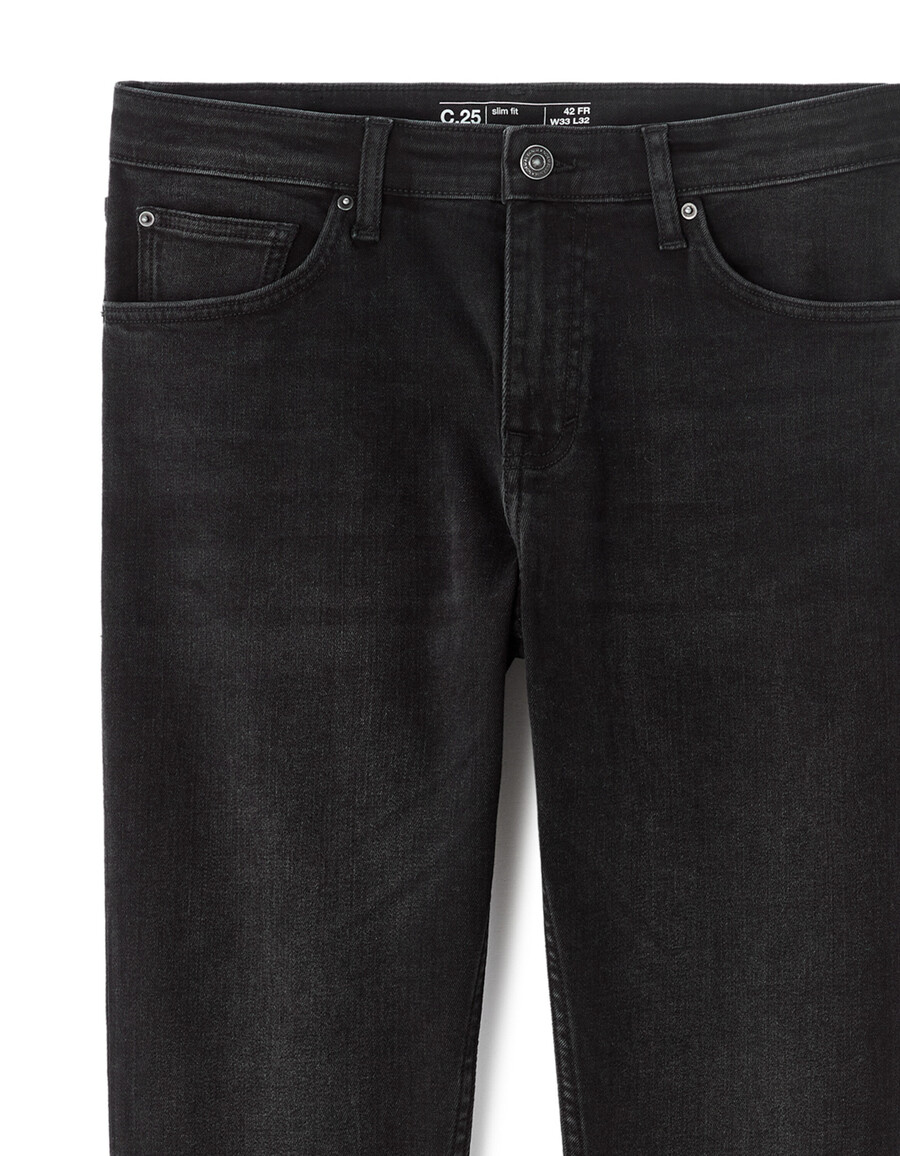 jeans c.25 slim stretch baumwolle 3 längen