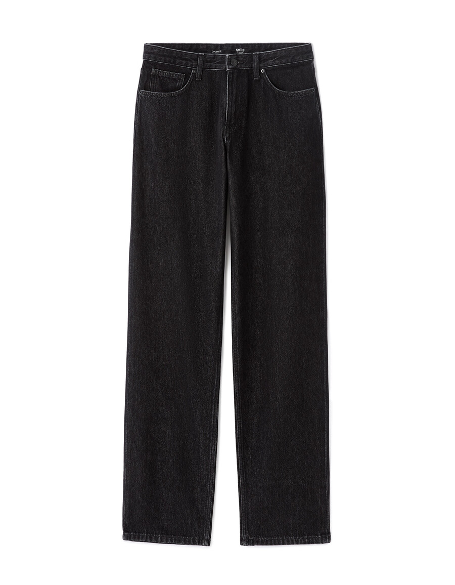 locker sitzende jeans aus tencel lyocell-baumwolle