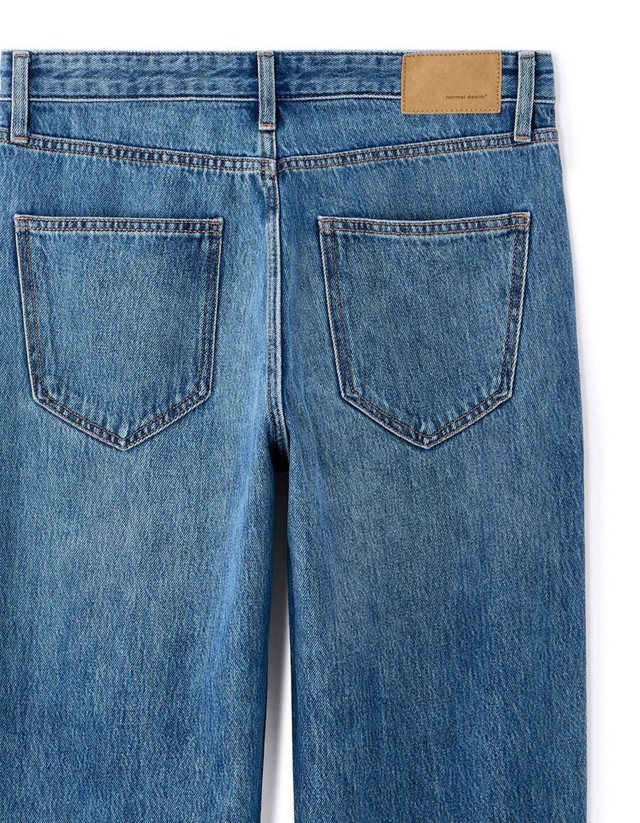 lockere baumwolljeans aus tencel lyocell