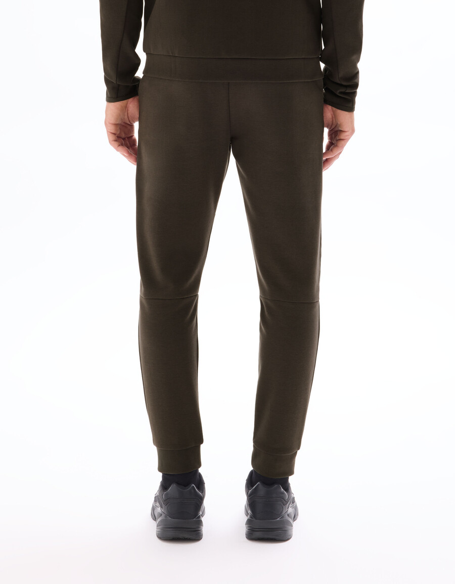 schmal geschnittene strick-jogginghose