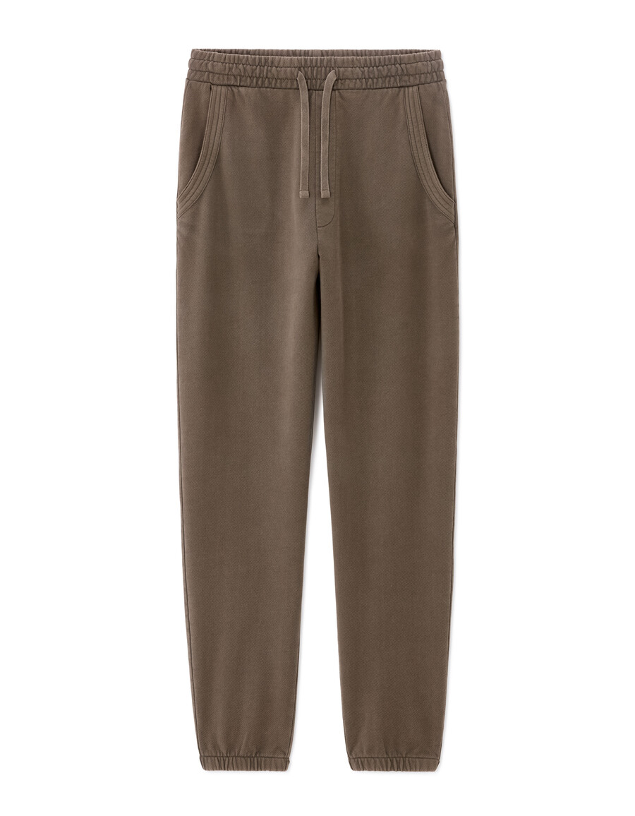 oversized jogginghose aus 100 baumwolle