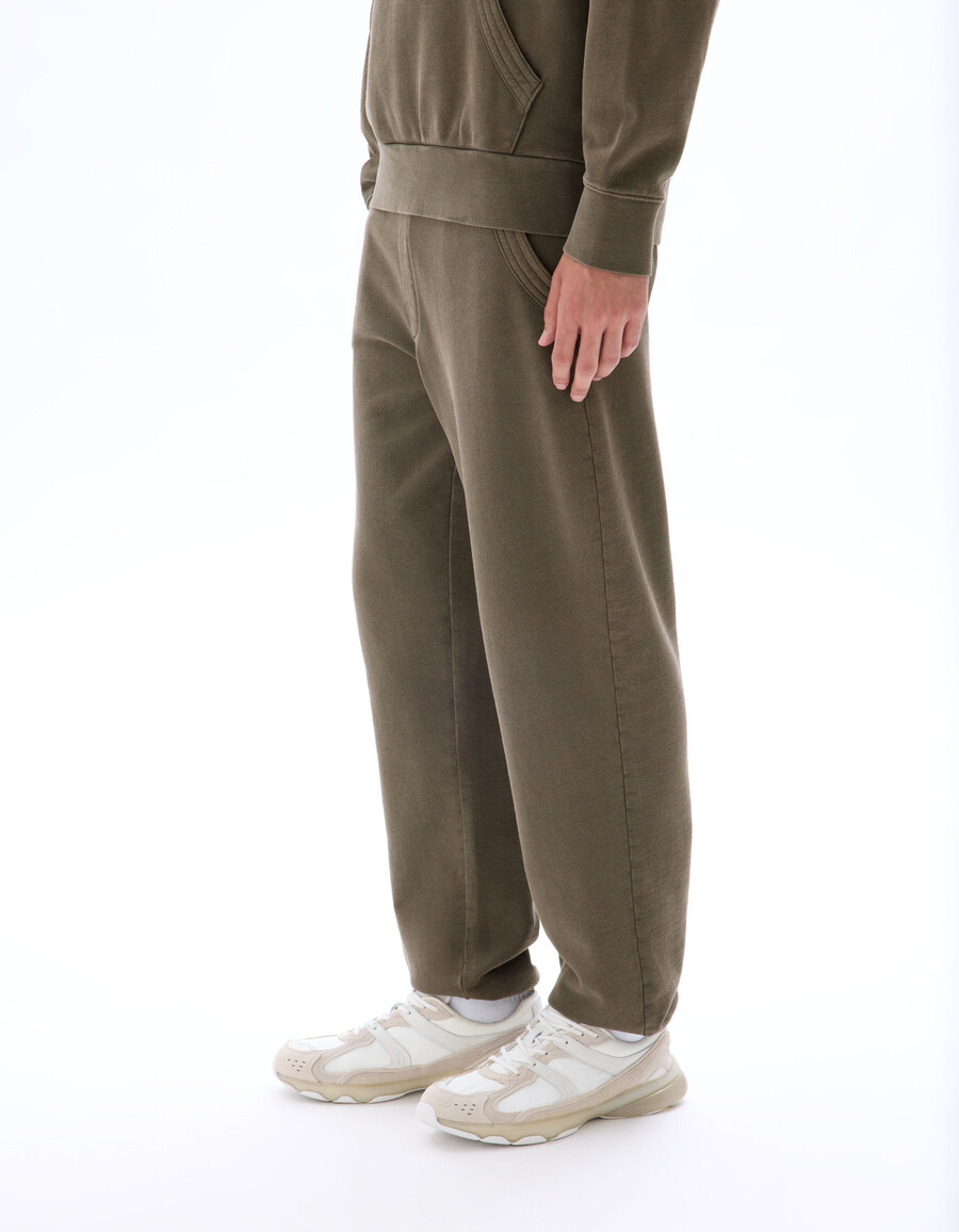 oversized jogginghose aus 100 baumwolle