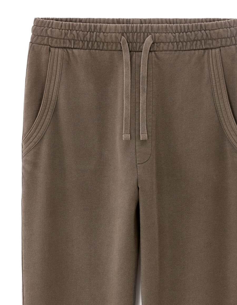 oversized jogginghose aus 100 baumwolle