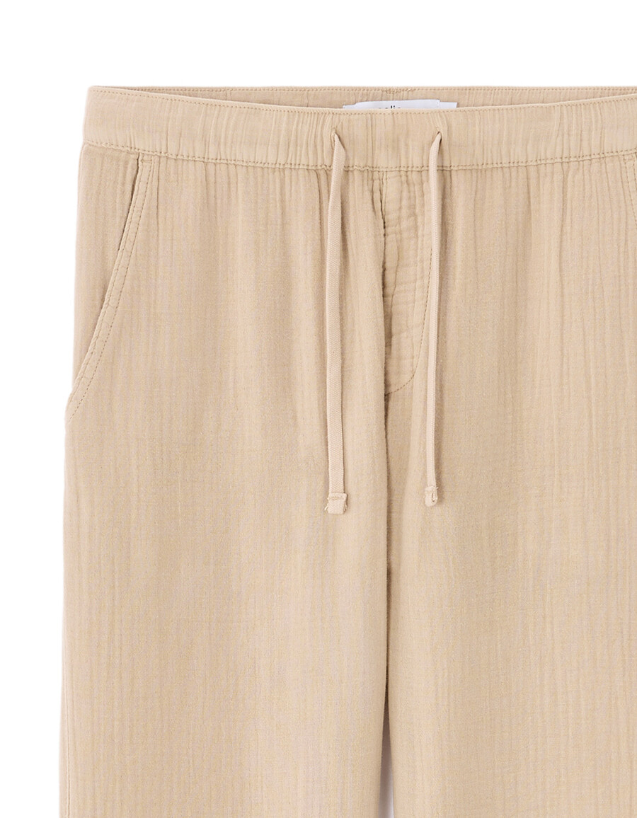 bequeme hose aus 100 baumwollgaze