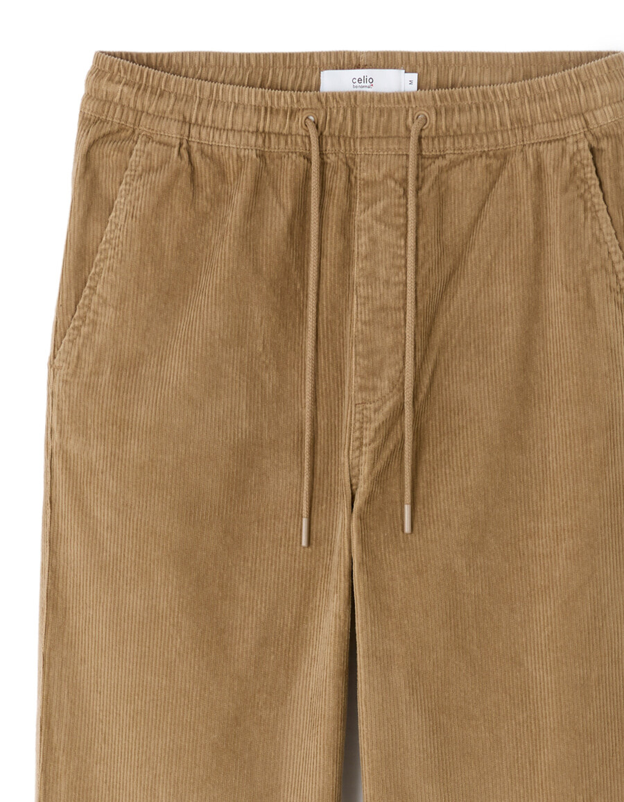 weit geschnittene samthose 100 baumwolle