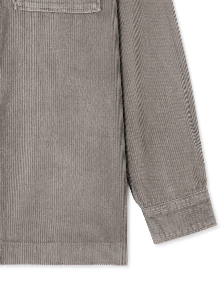 cord-overshirt aus 100 baumwolle