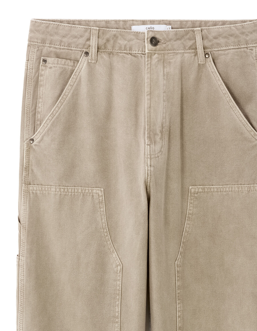 baggy-hosen für zimmerleute 100 baumwolle