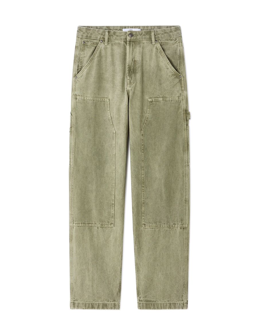 carpenter baggy pants aus 100 baumwolle