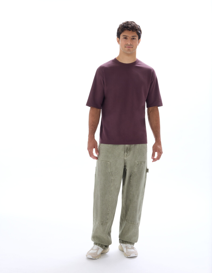 carpenter baggy pants aus 100 baumwolle