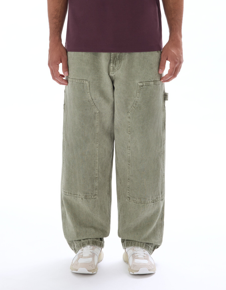 carpenter baggy pants aus 100 baumwolle