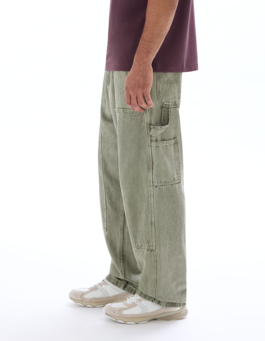 carpenter baggy pants aus 100 baumwolle