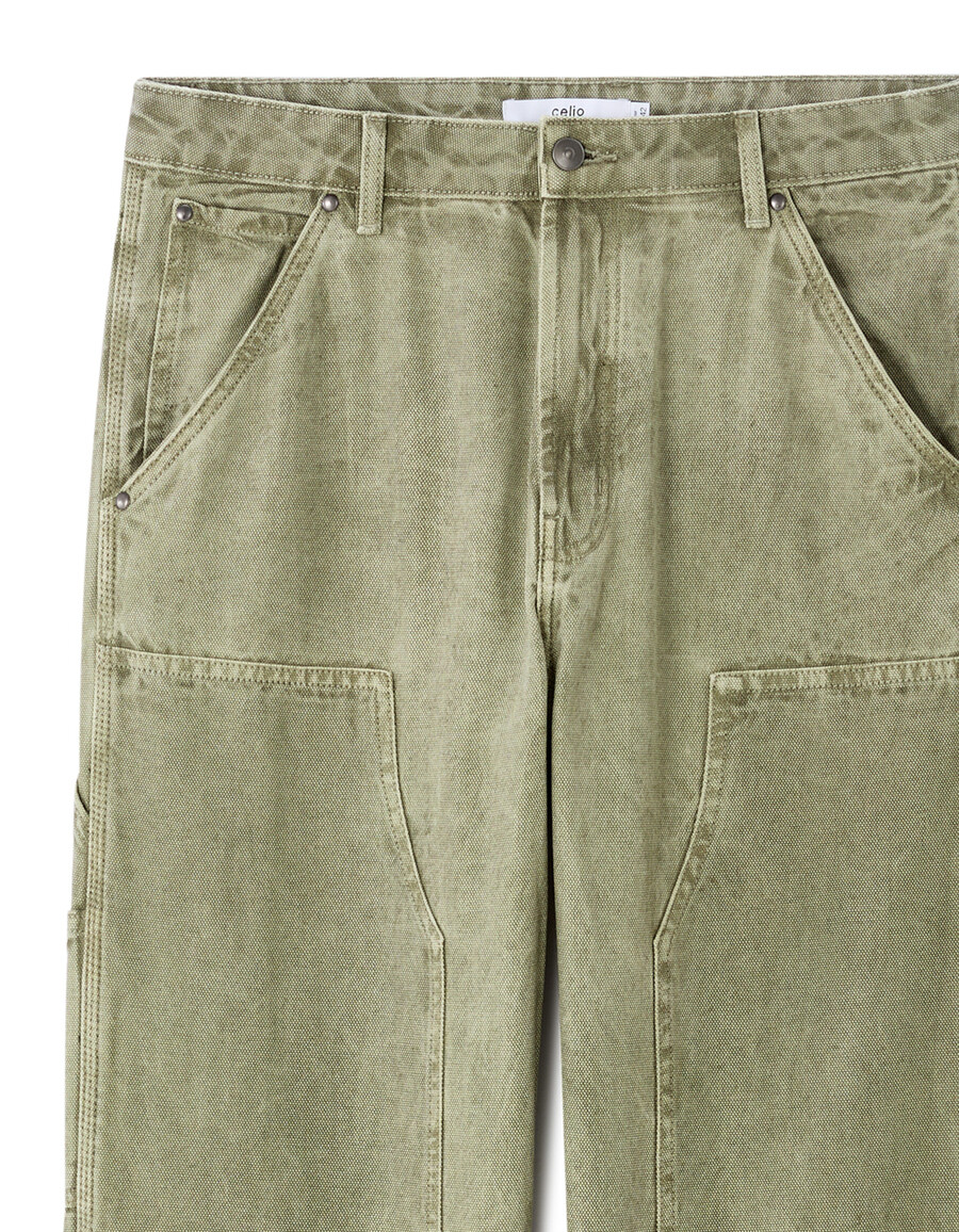 carpenter baggy pants aus 100 baumwolle