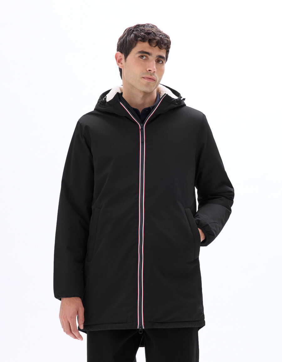 drycore parka mit wasserabweisender sherpagefütterter kapuze