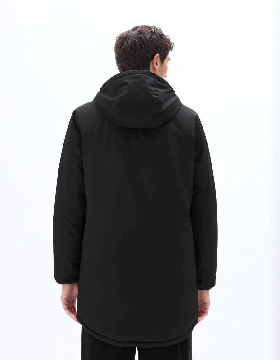 drycore parka mit wasserabweisender sherpagefütterter kapuze
