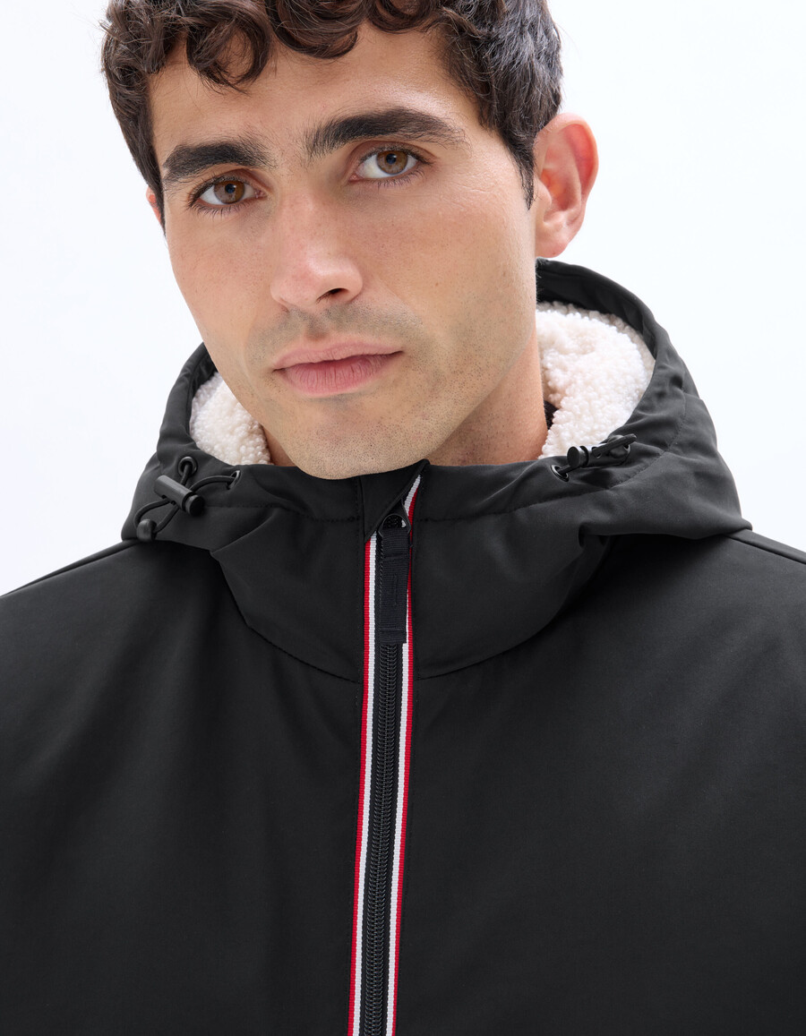 drycore parka mit wasserabweisender sherpagefütterter kapuze