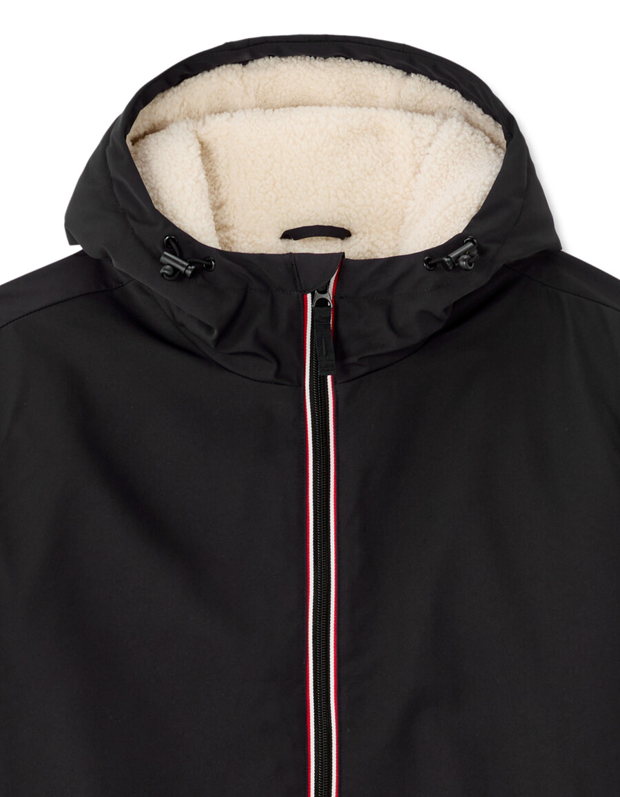 drycore parka mit wasserabweisender sherpagefütterter kapuze