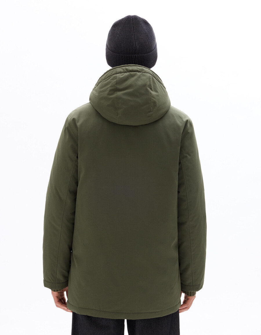 drycore parka mit wasserabweisender kapuze