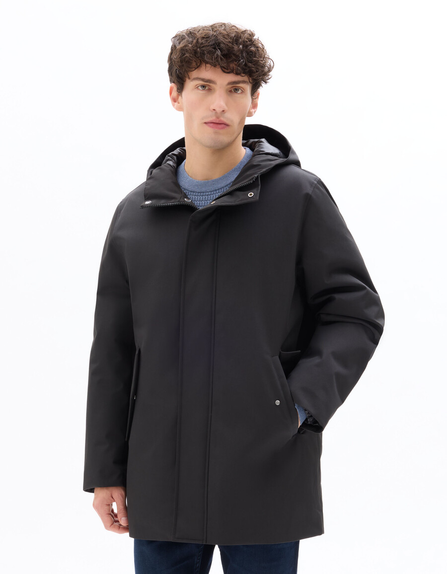 daunenparka mit kapuze 90 daunen 10 federn