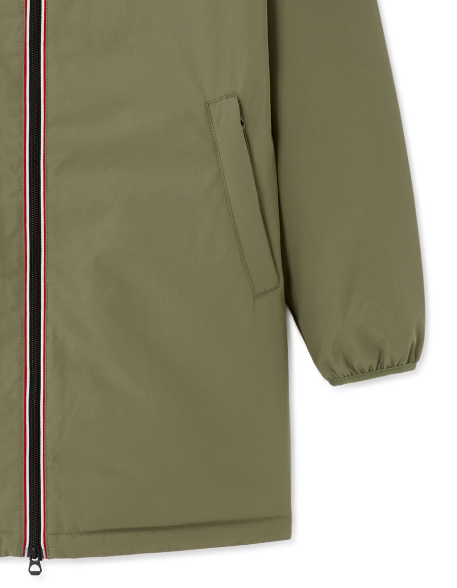drycore parka mit wasserabweisender sherpagefütterter kapuze