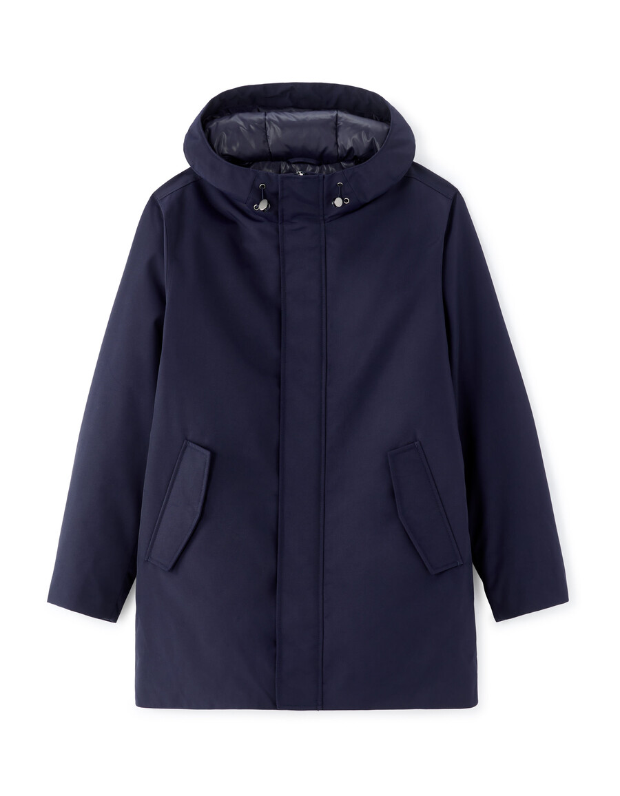 daunenparka mit kapuze 90 daunen 10 federn