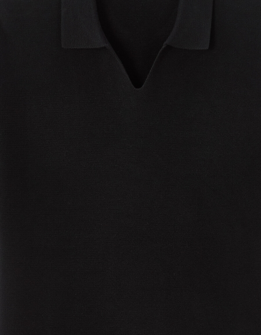 kastenförmiges poloshirt 100 baumwolle milano