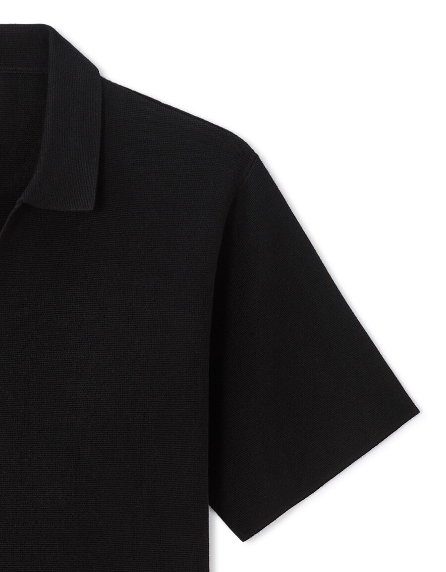 kastenförmiges poloshirt 100 baumwolle milano