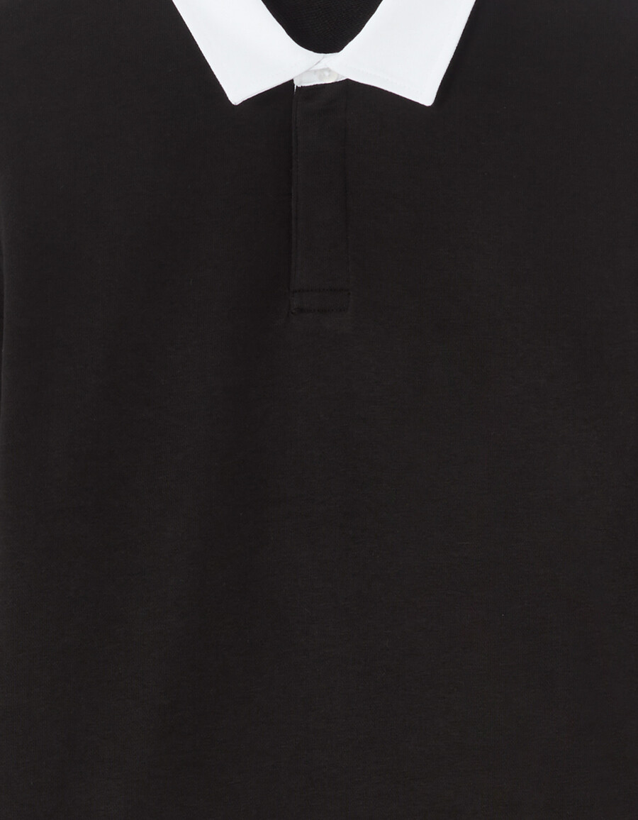 regular langarm-piqué-polohemd