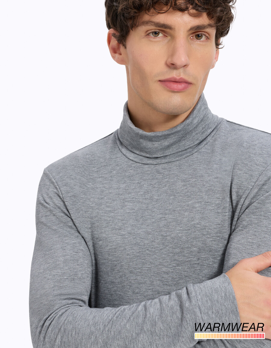 warmwear level 2 rollkragen-t-shirt