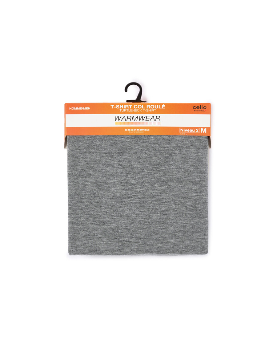 warmwear level 2 rollkragen-t-shirt