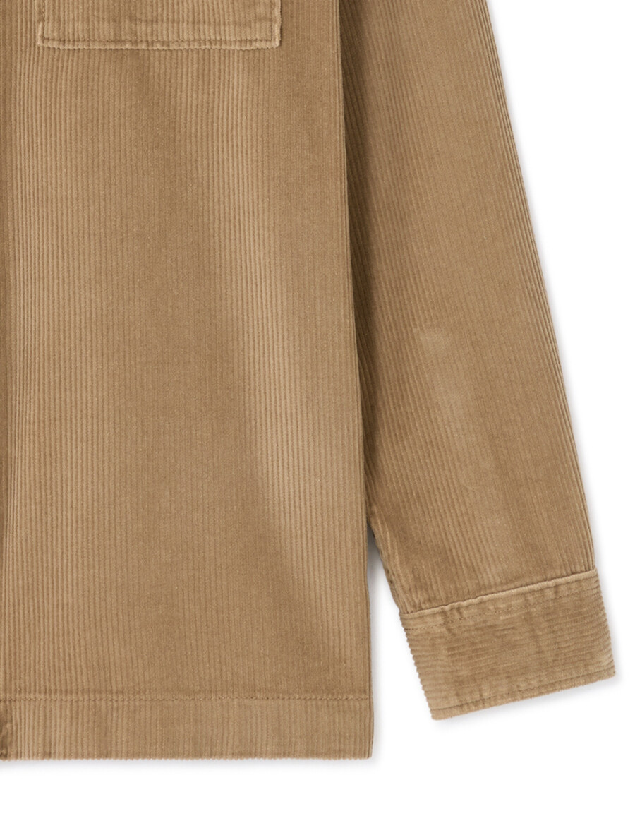 cord-overshirt aus 100 baumwolle