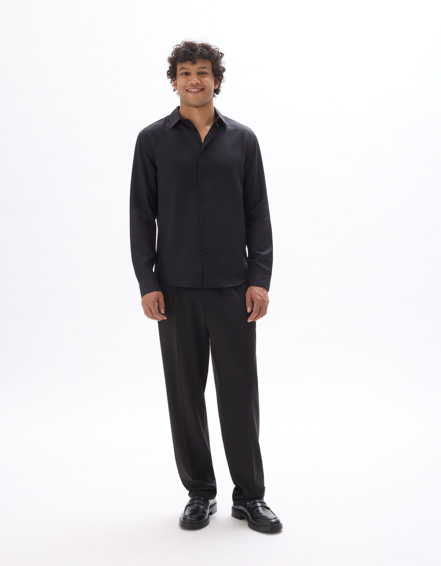 hemd in regulärer passform 100 tencel lyocell