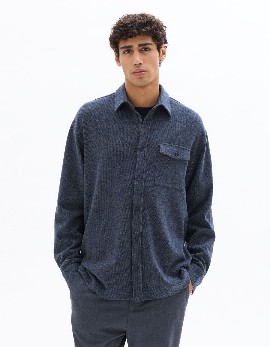 lockeres jersey-shirt