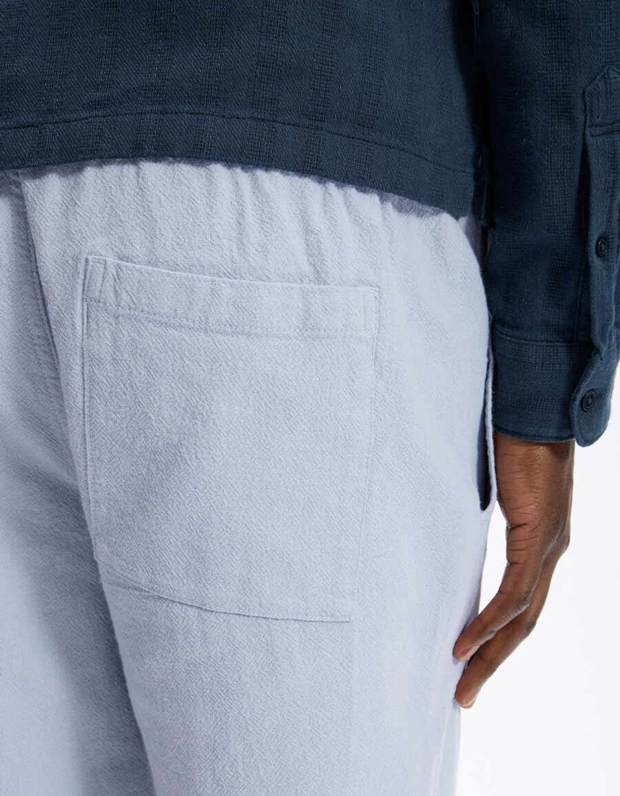 bermuda-shorts aus 100 baumwolle