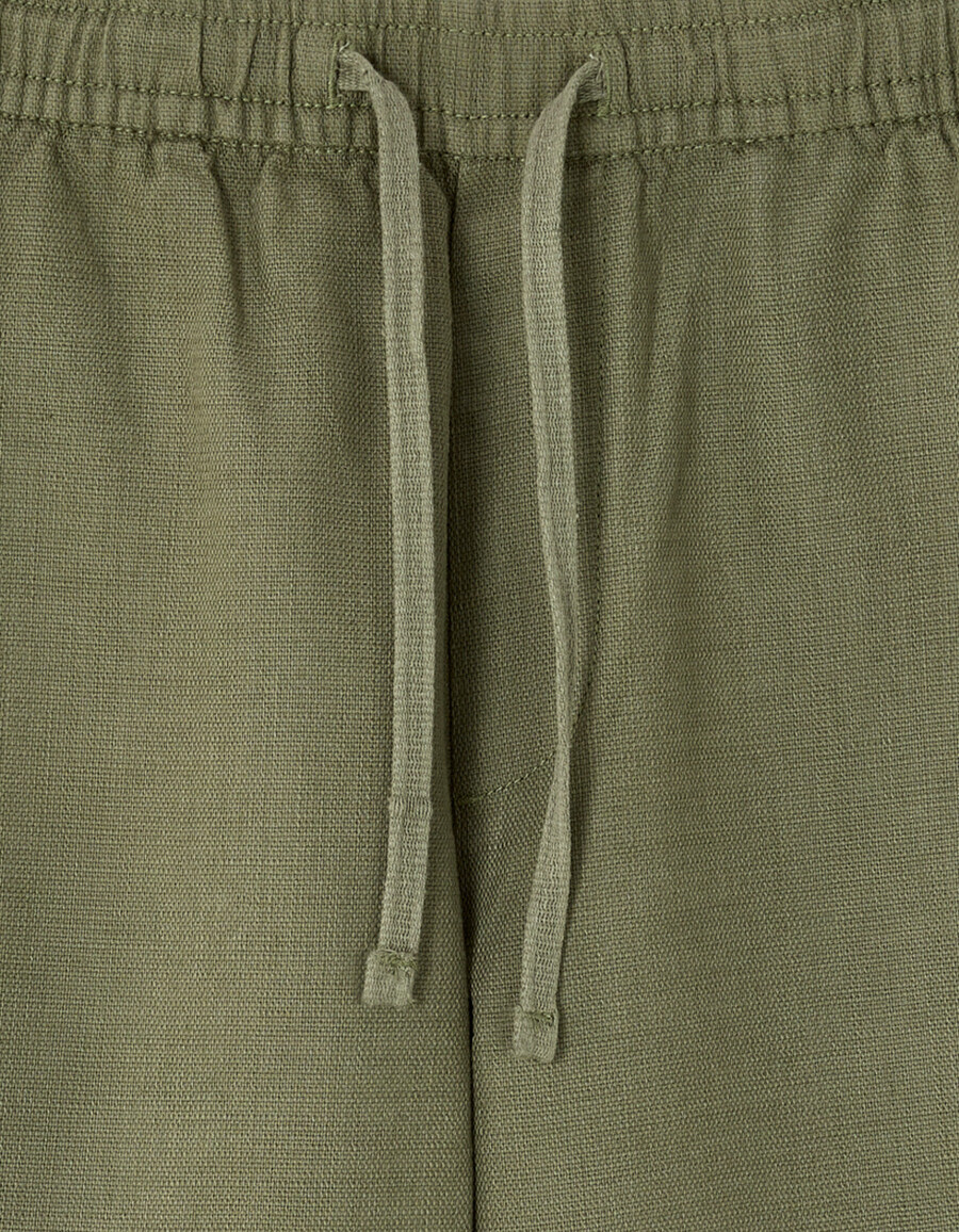 bermuda-shorts aus 100 baumwolle