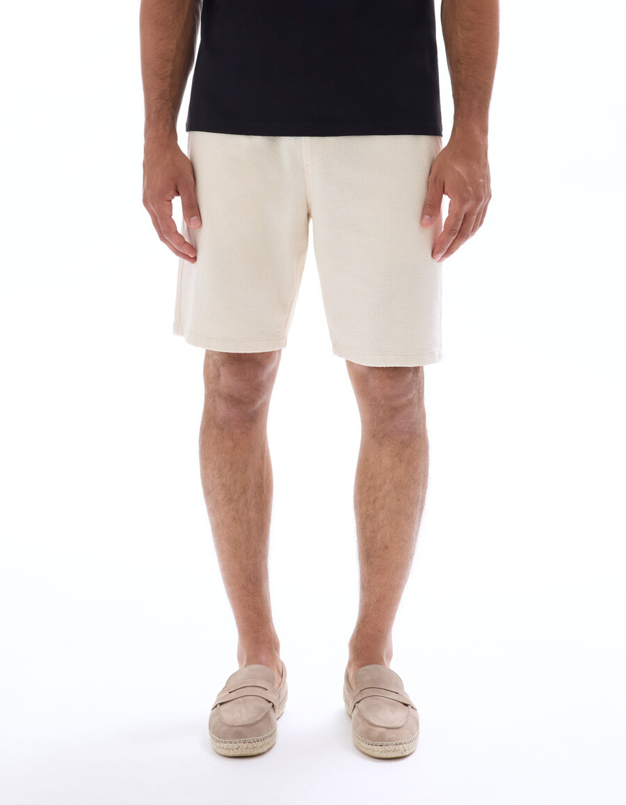 bermuda-shorts aus 100 baumwoll-canvas