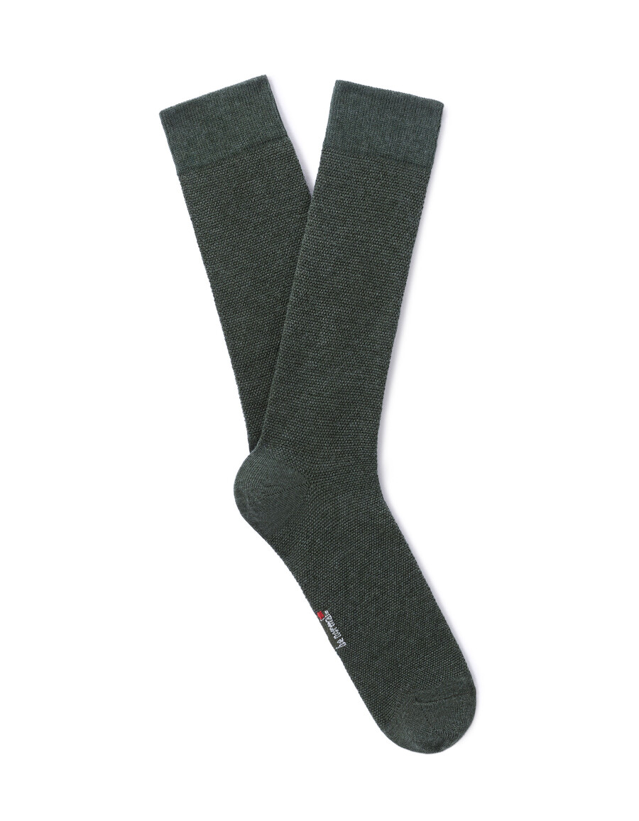 kniestrümpfe aus stretch-piqué-baumwolle