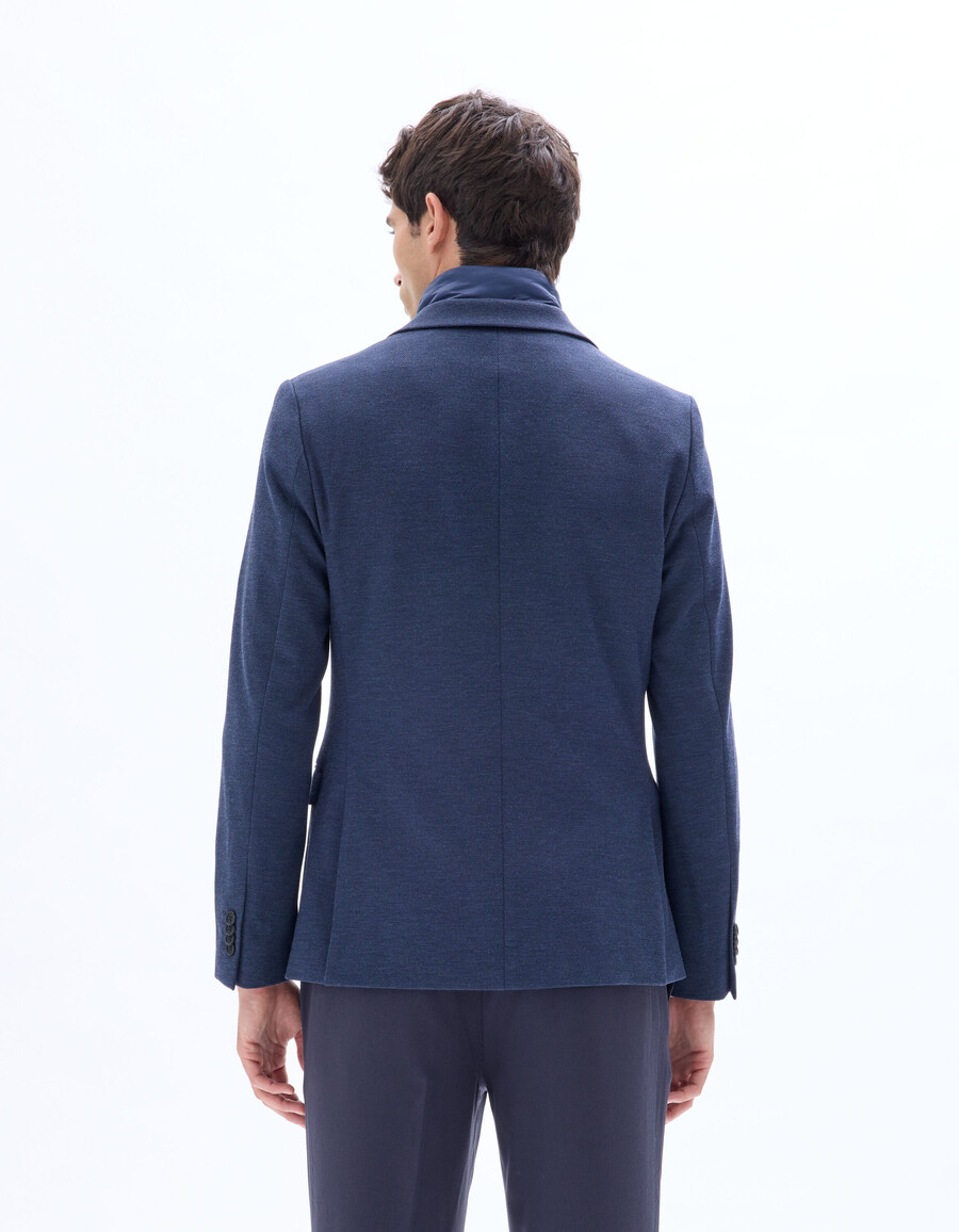 blazer mit integrierter daunenjacke