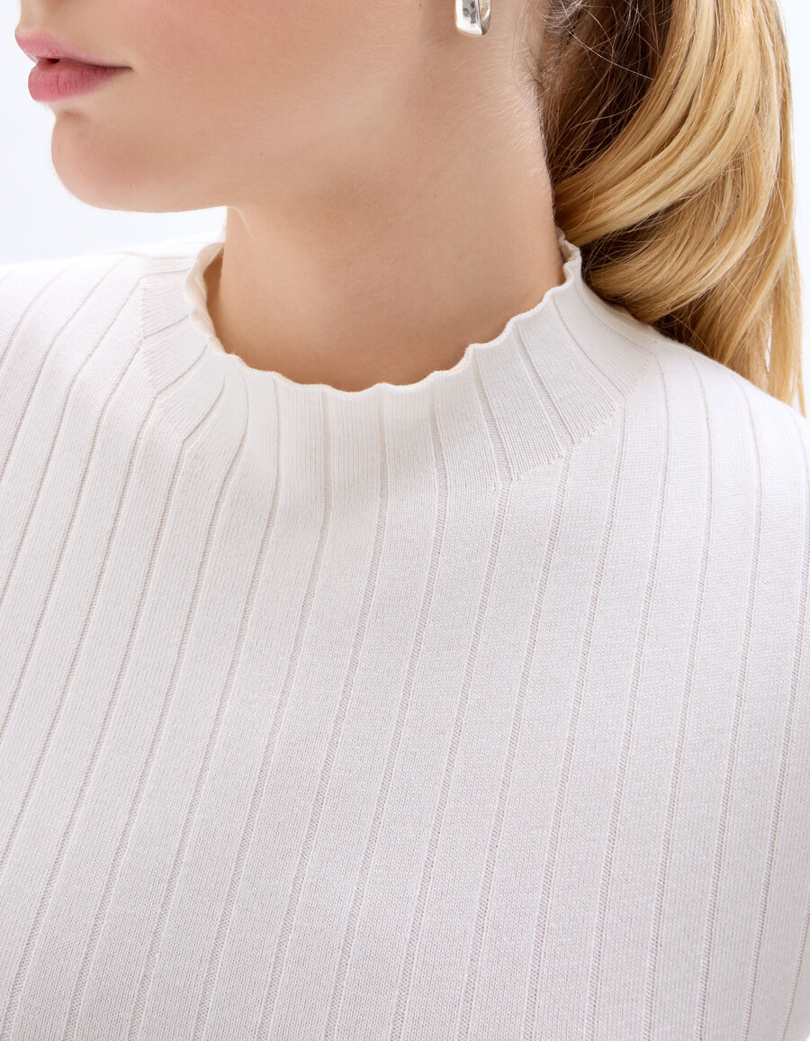 geripptes strick-crop-top