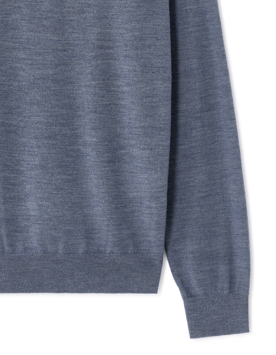 pullover mit v-ausschnitt 100 merinowolle