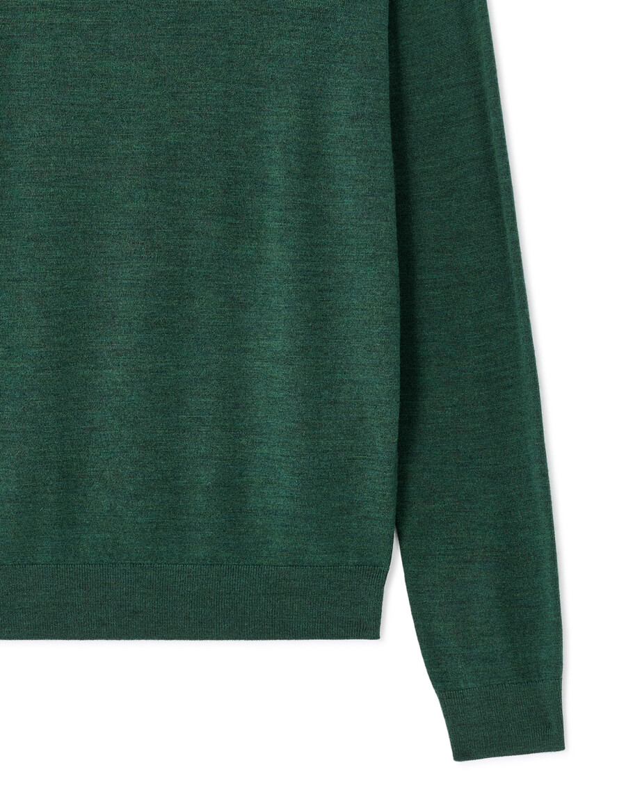 schmal geschnittener rollkragenpullover 100 merinowolle