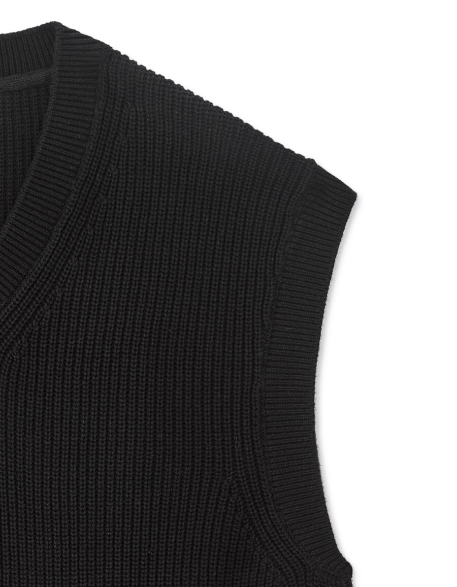 v-ausschnitt-pullover aus 100 baumwolle perlstrick