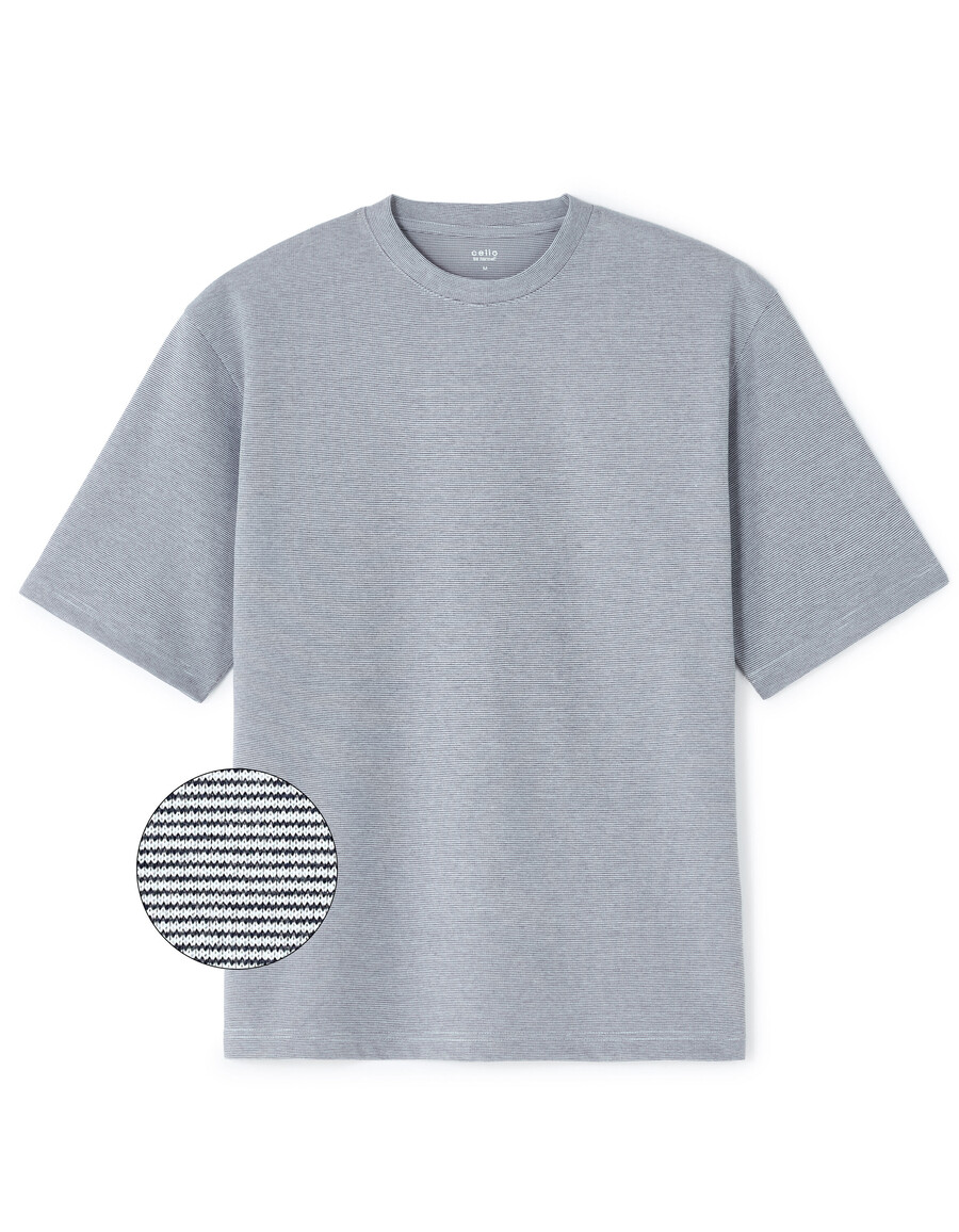 oversized t-shirt mit rundhalsausschnitt