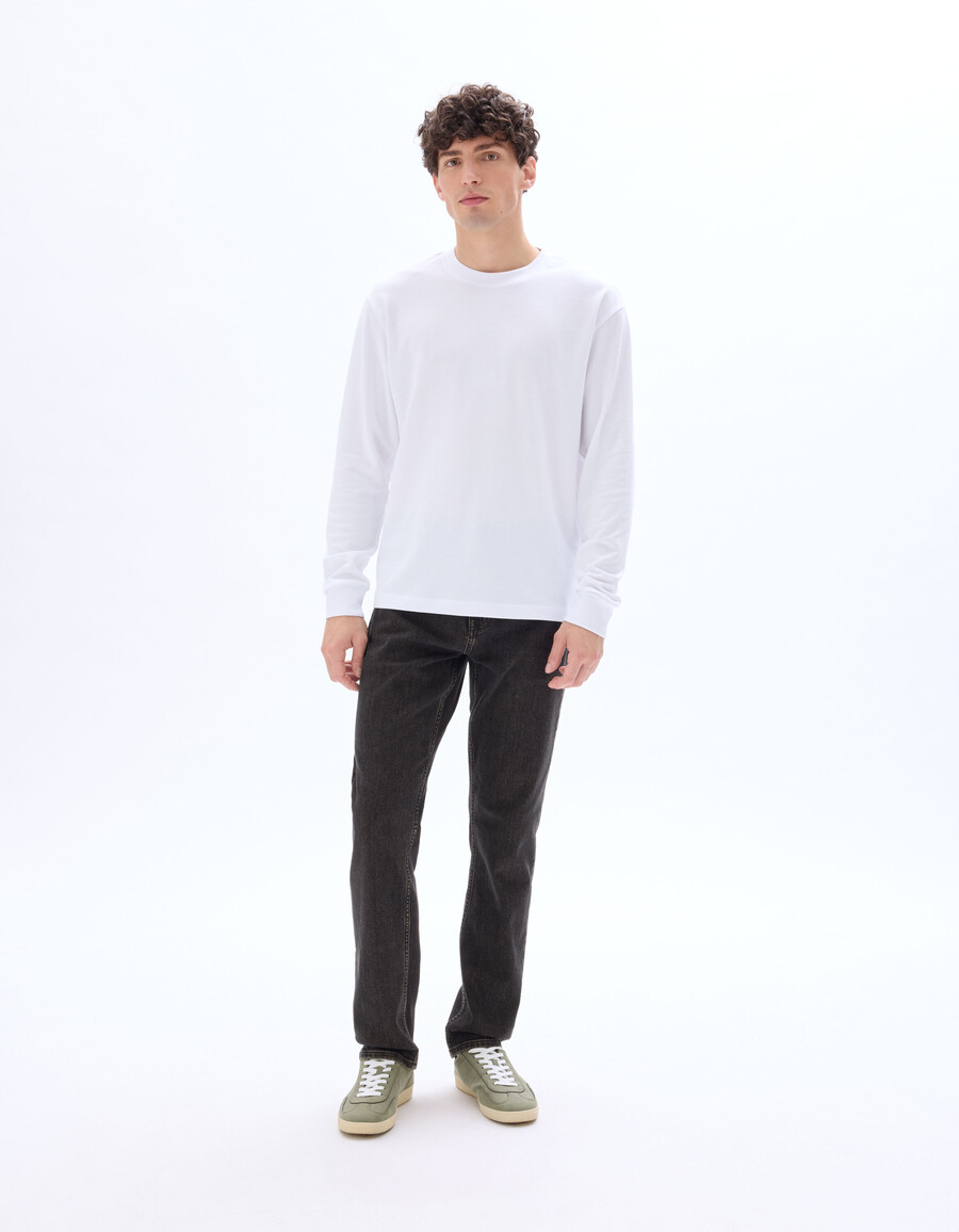 oversized langarm-t-shirt