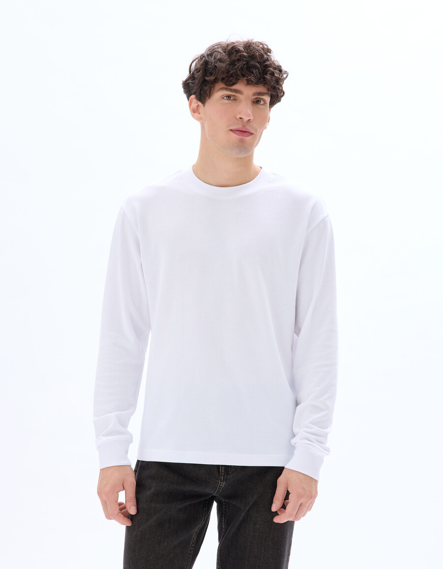 oversized langarm-t-shirt