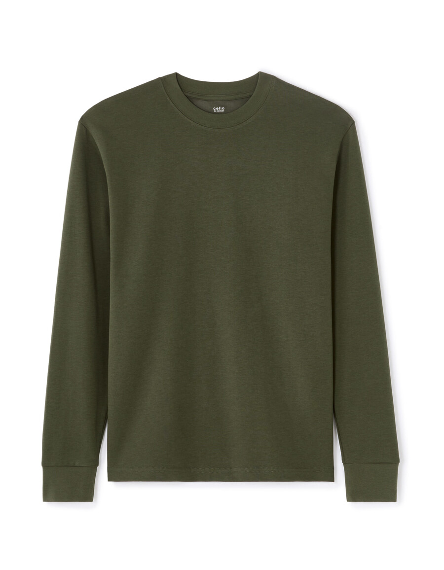 oversized langarm-t-shirt