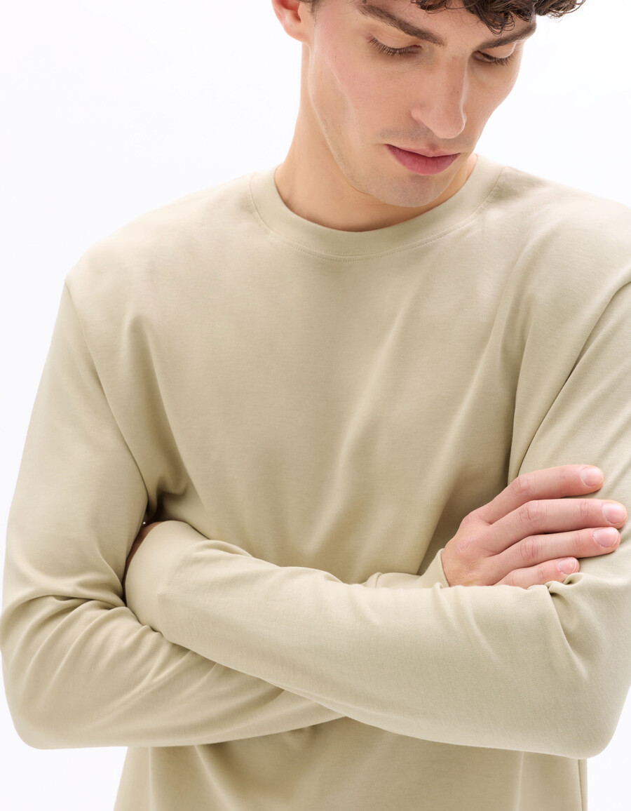 oversized langarm-t-shirt